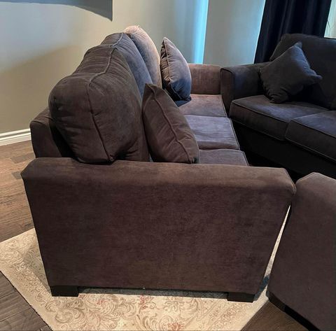3 Piece Living Room Set w/ Pillows - photo 4