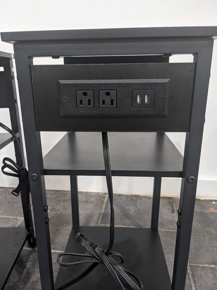 Black bedside tables - photo 3