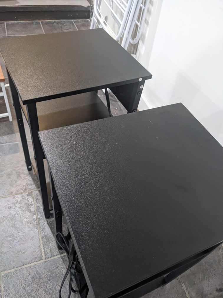 Black bedside tables - photo 4