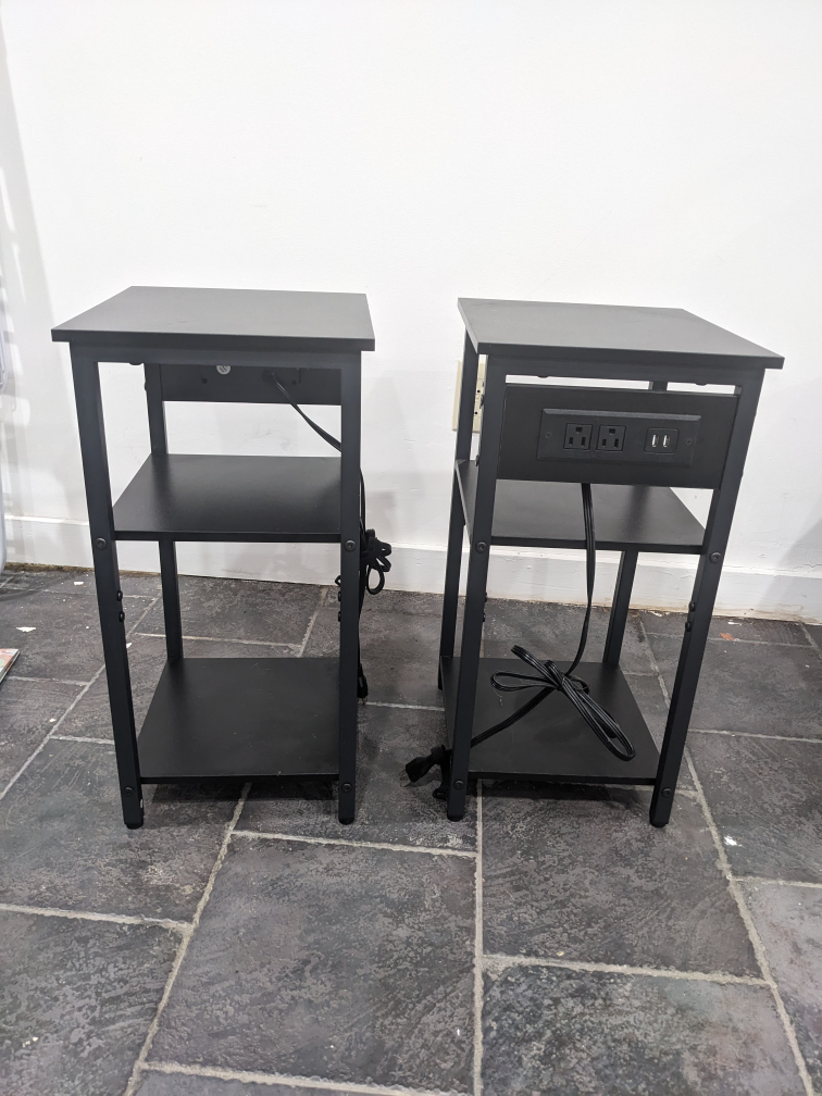 Black bedside tables - photo 5