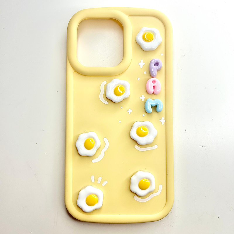 iPhone 15 and 15 PRO silicone case Decoden Personalize image indicator(4)