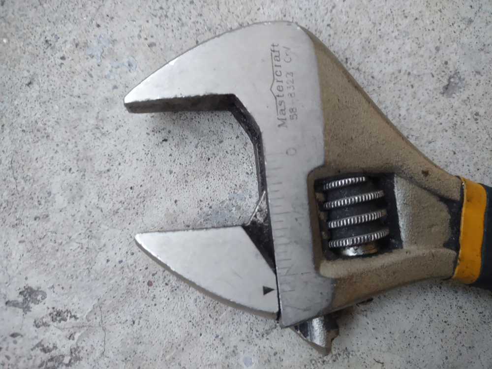 MASTERCRAFT Adjustable Wrench, Plumbing image indicator(2)