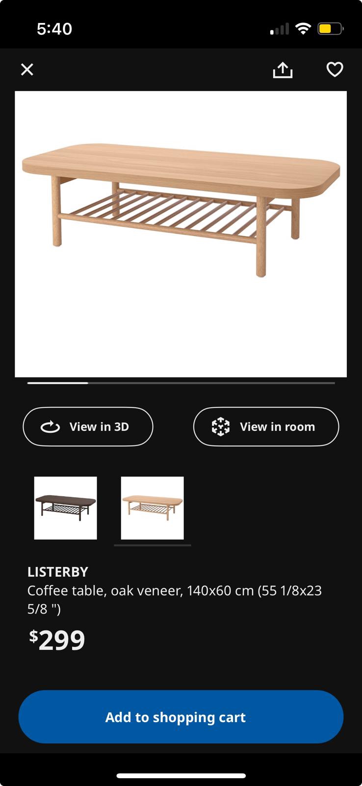 Coffee table - photo 2
