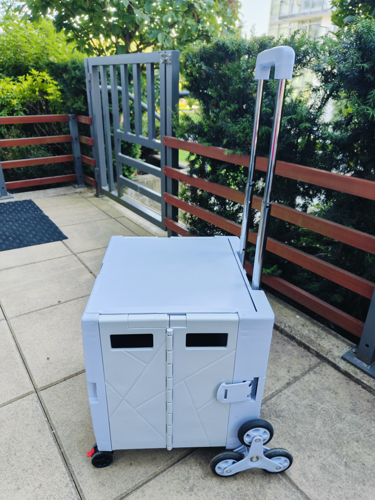 Large capacity shopping cart, foldable, stair climbing $25 image indicator(3)