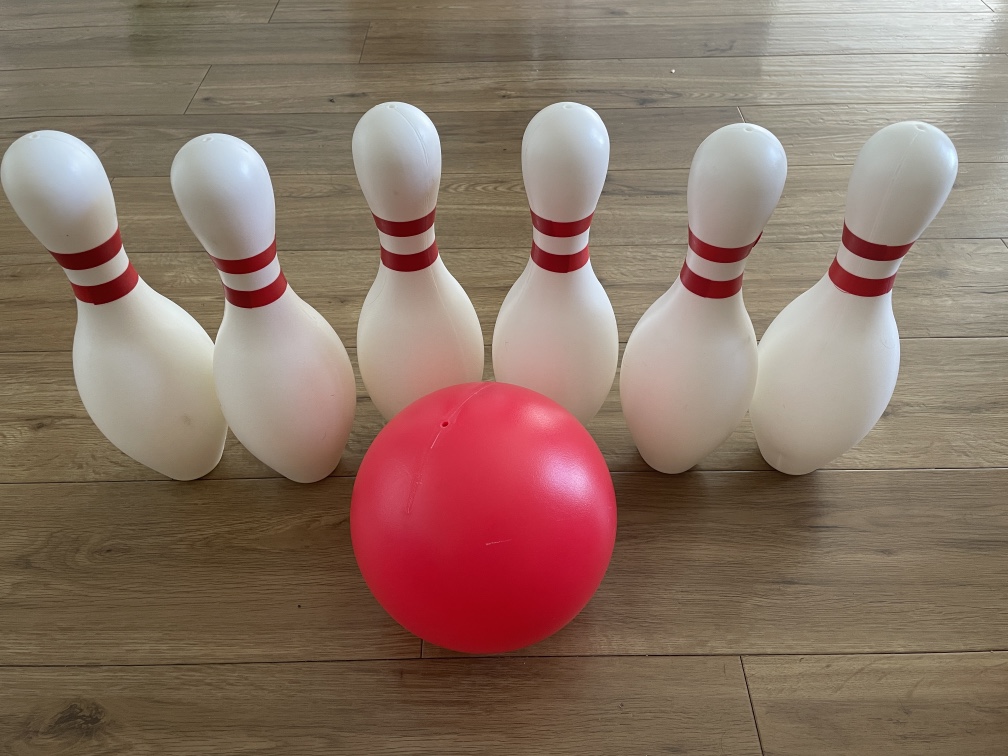 Kids bowling game