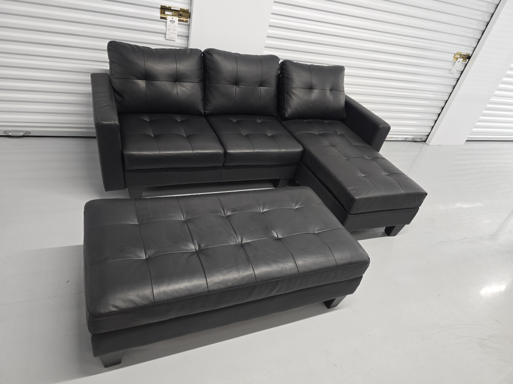 sectional with ottoman - photo 4