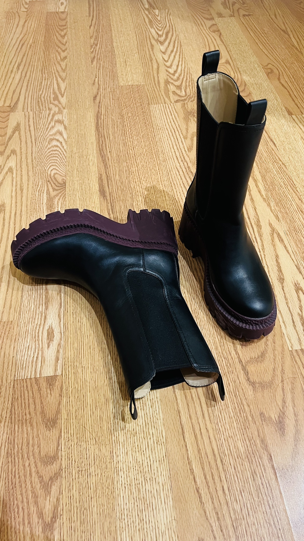 Women's leather boot from Coach 6.5 - photo 3