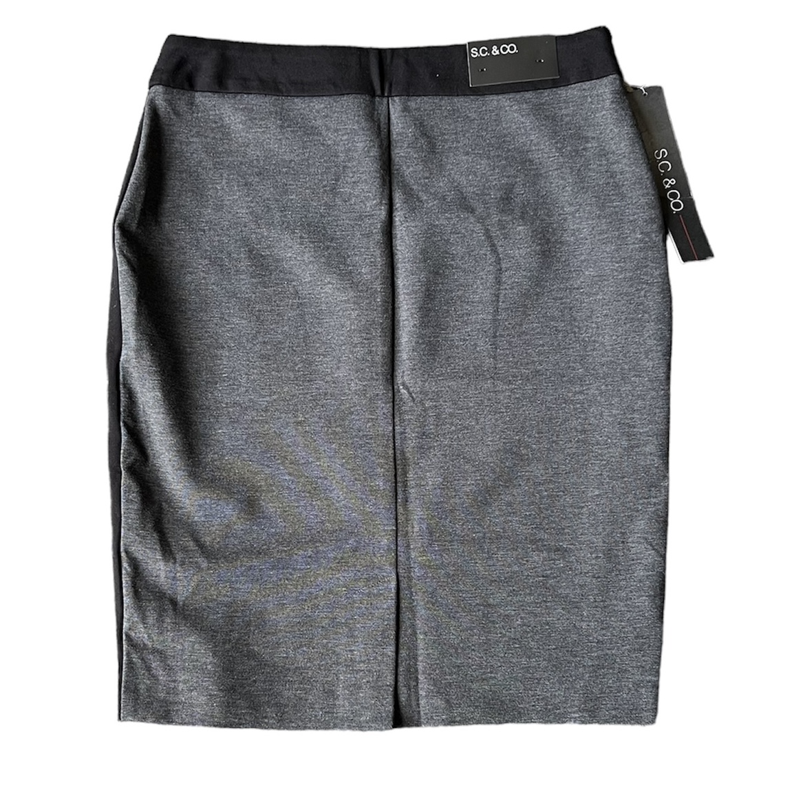 Pencil Grey Skirt. Size Medium - photo 2