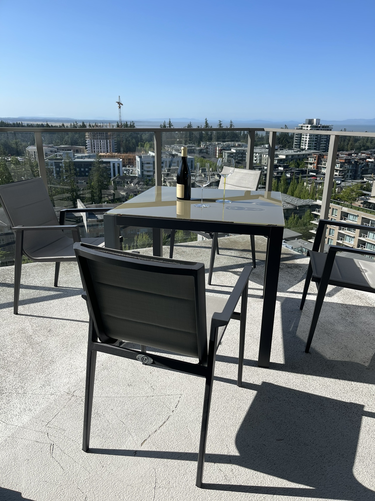 Set of patio furniture
