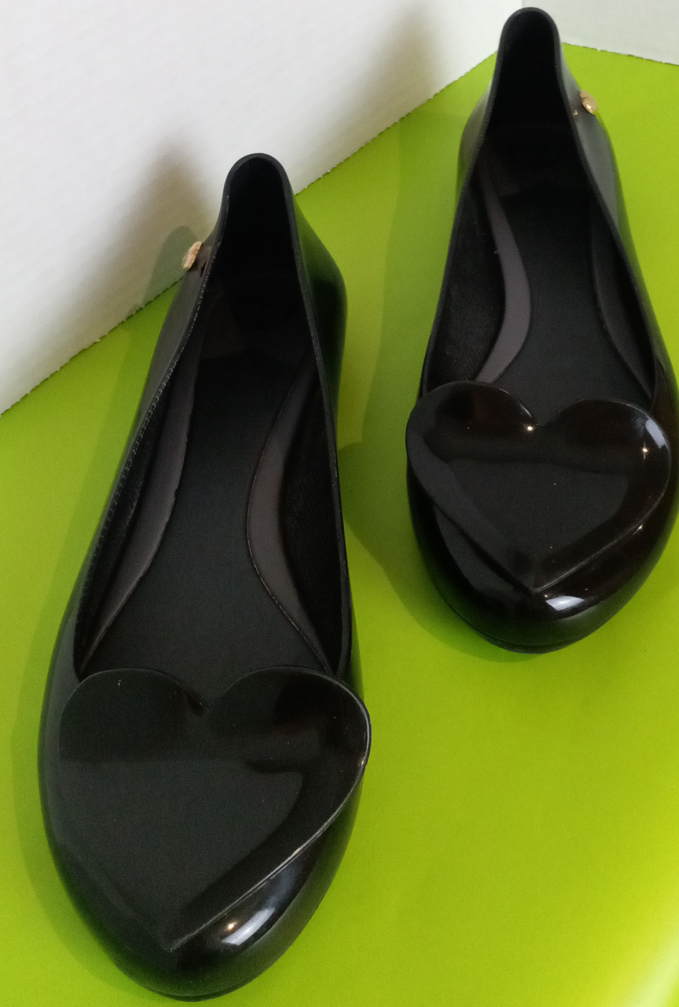 Melissa-heart, jelly flats. Size 7 image indicator(3)