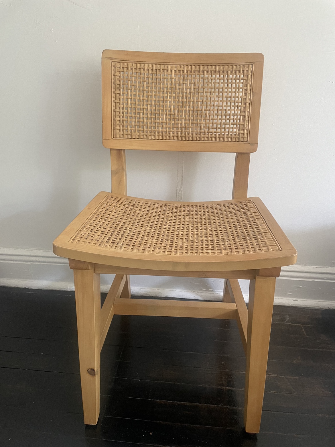 Wooden woven chair - photo 2