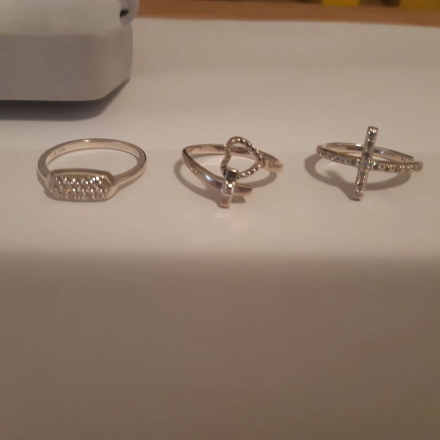3 Sterling 925 silver rings - photo 3
