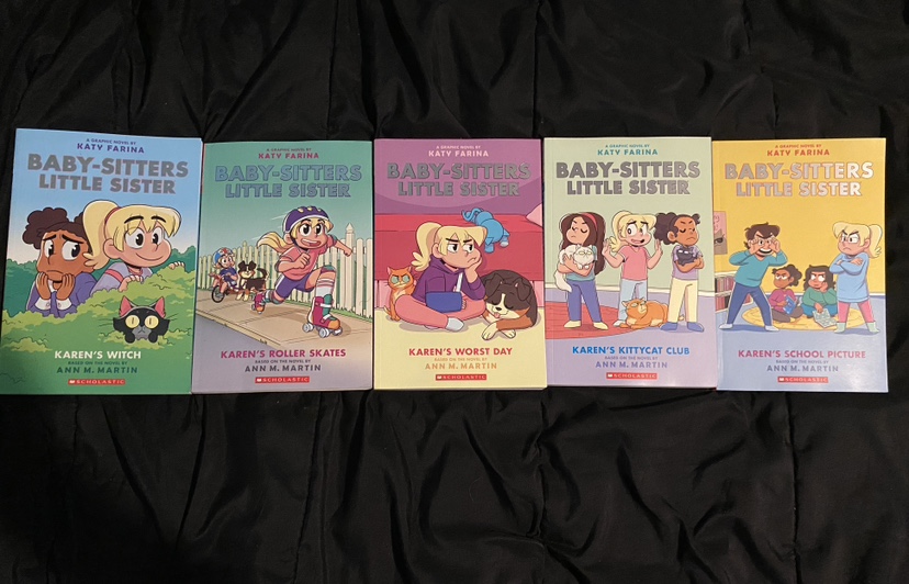 Baby sitters little sister KIDS BOOK #1-5