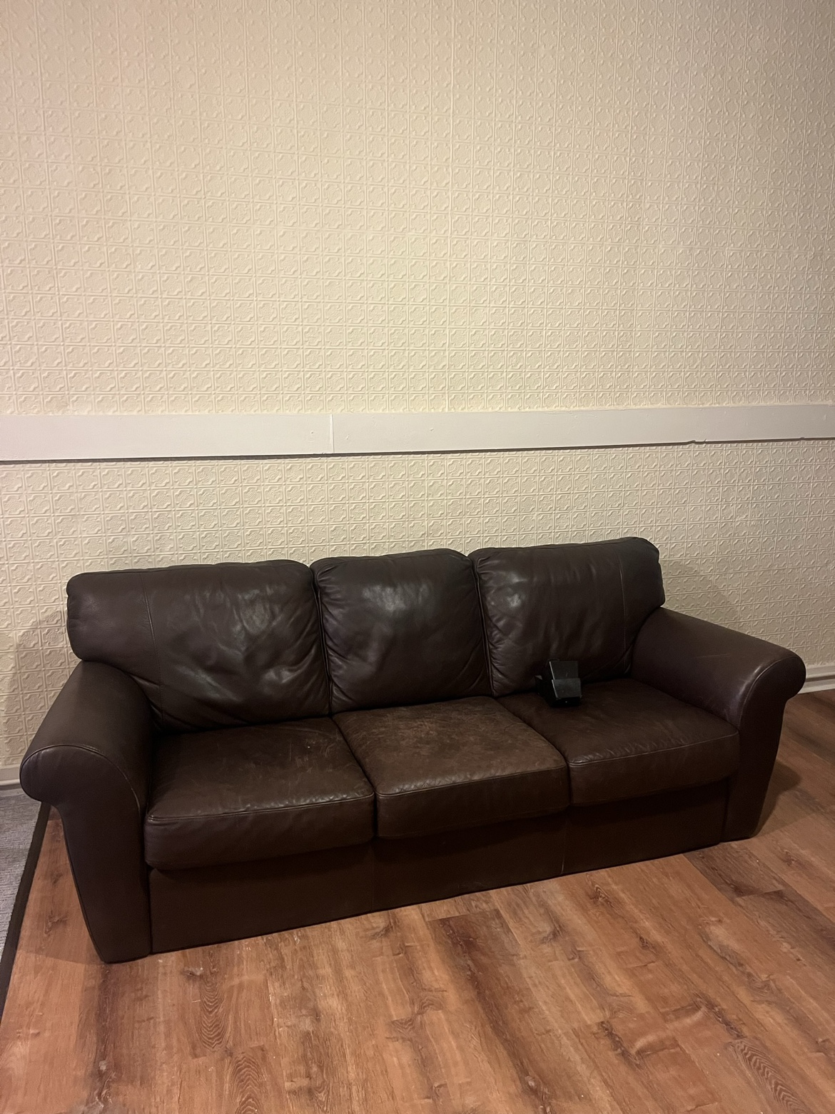 Leather sofa