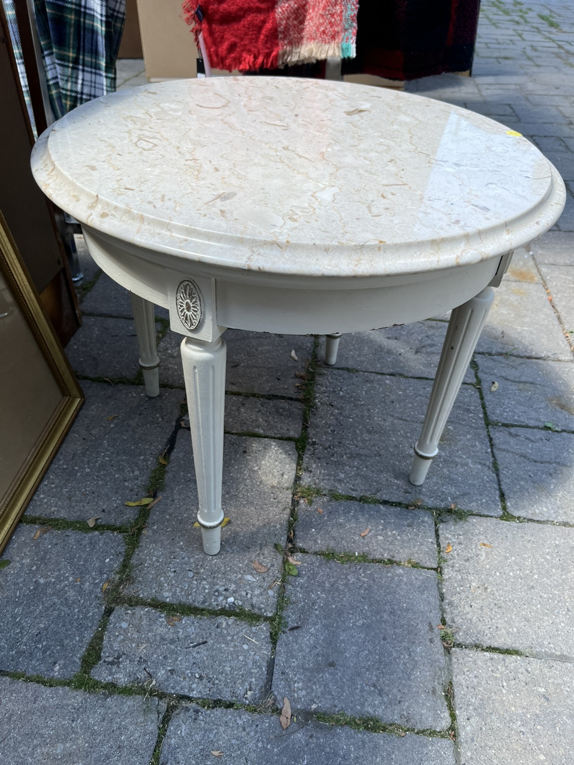 Antique marble table