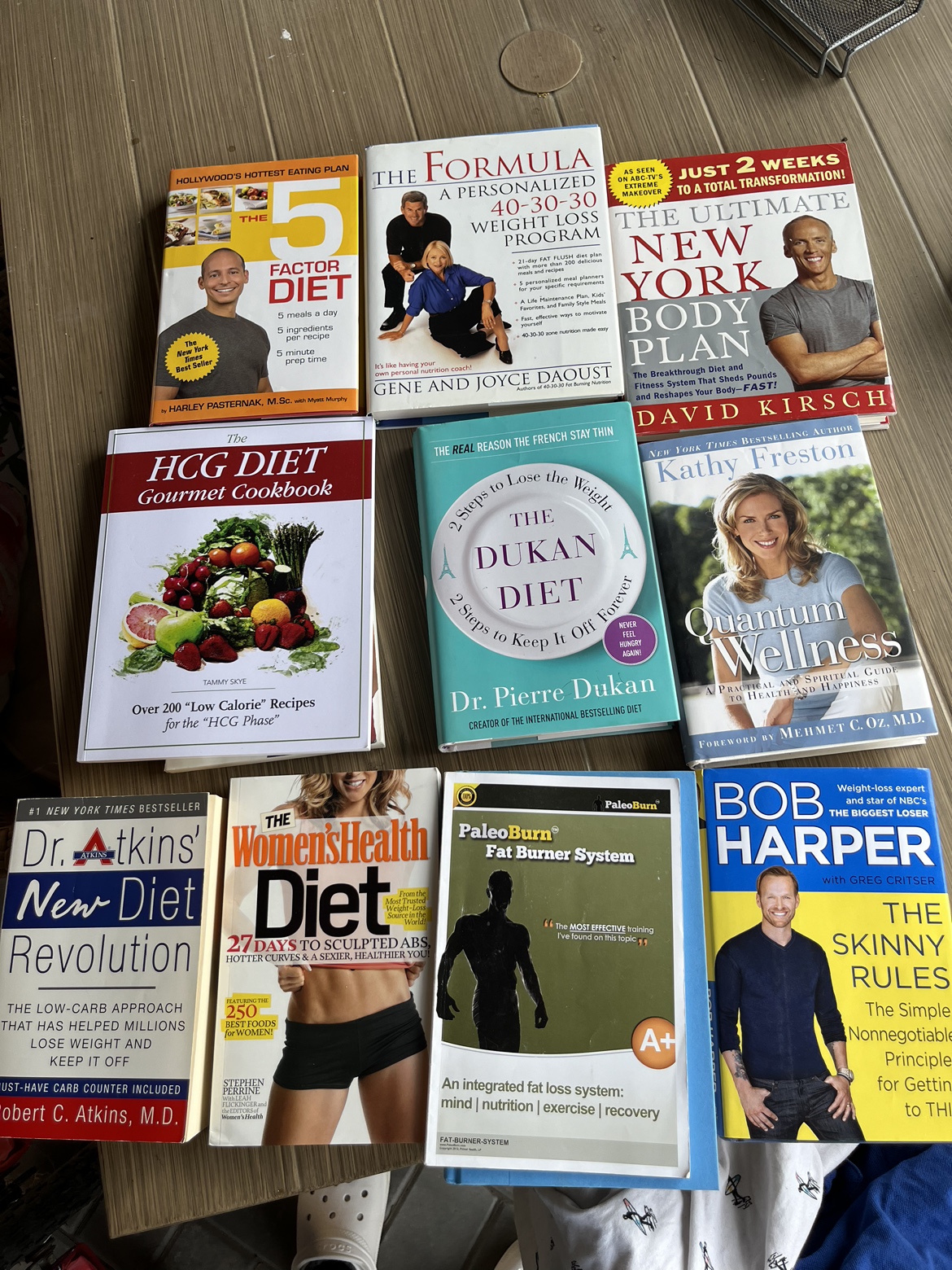 #freecycle: Various book (diet etc…) ✈️