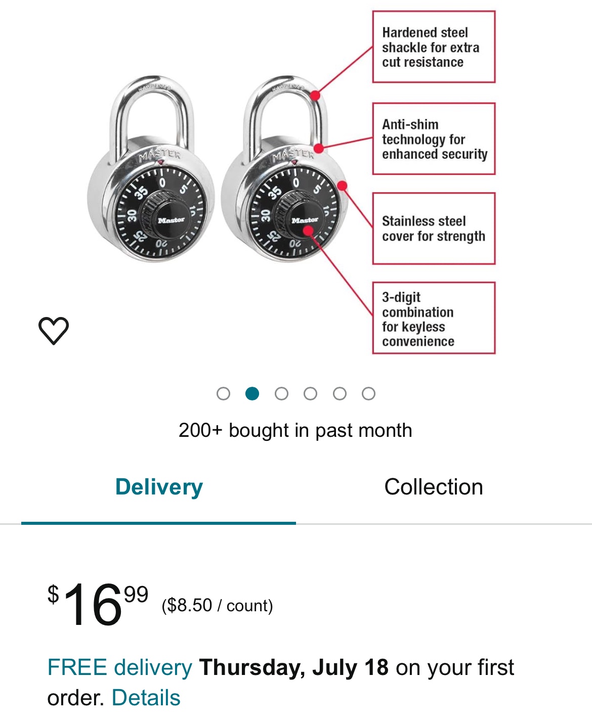 Master Lock 2 lock set image indicator(4)