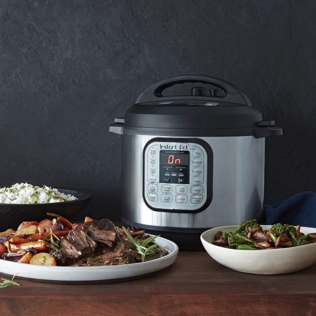 🥘Instant Pot IP-DUO60 Stainless Steel Pressure Cooker. image indicator(3)