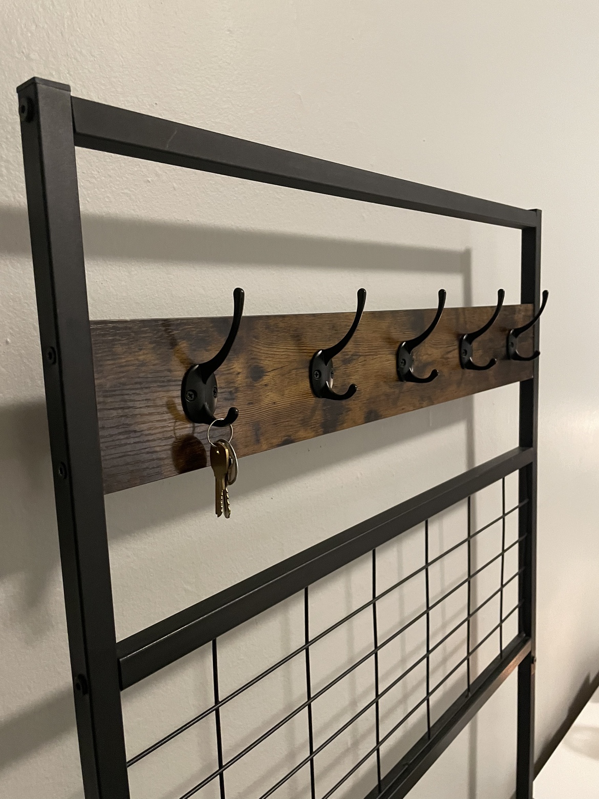 Wood shelf storage unit - photo 3