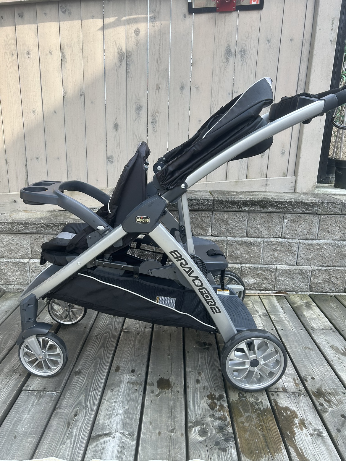 Sit to stand stroller