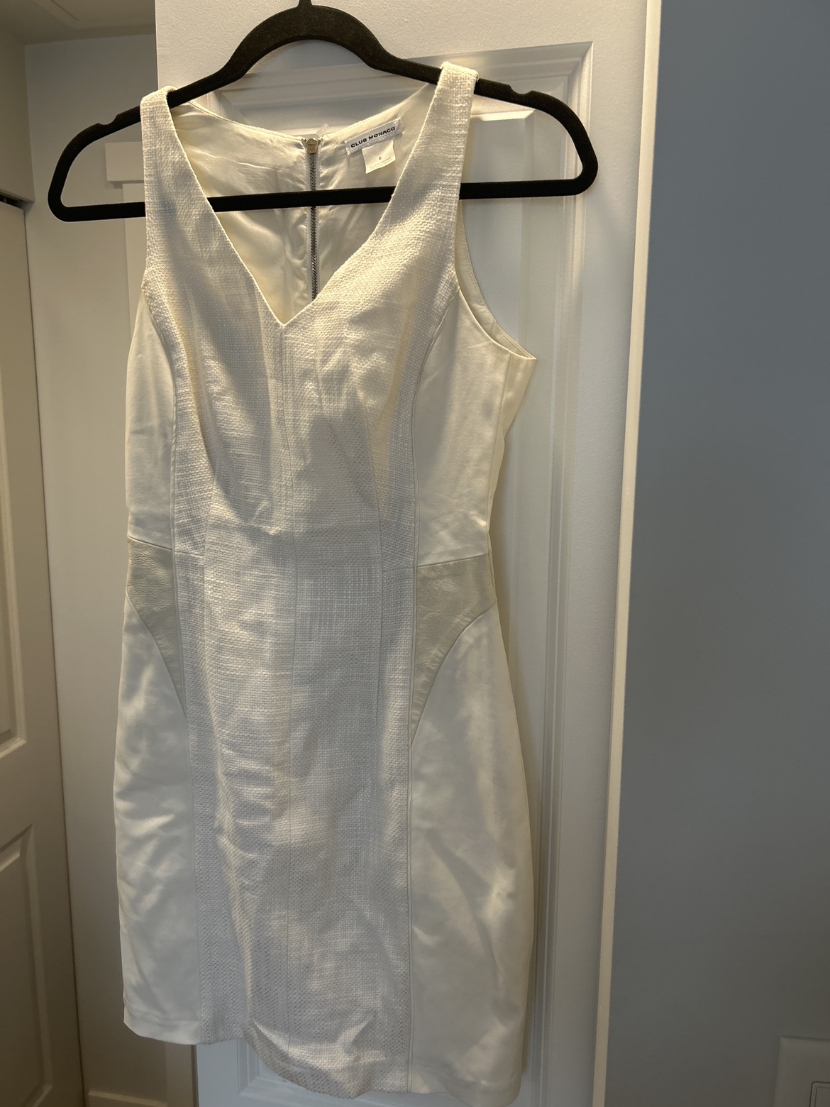 White Sleeveless Dress
