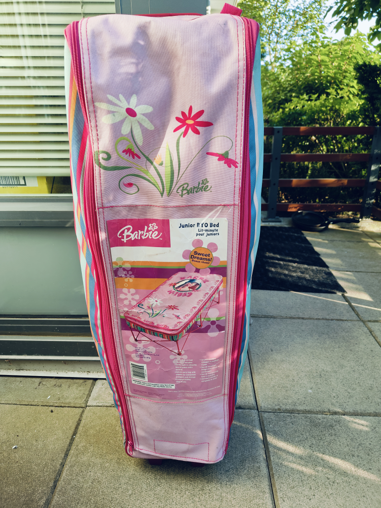 Lovely Barbie Kid Camping Air Bed,Very Good Quality$20 thumbnail