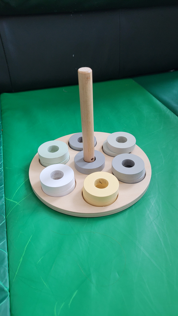 Wooden Stacking Toy, like Lovevery. Move sale! - photo 2