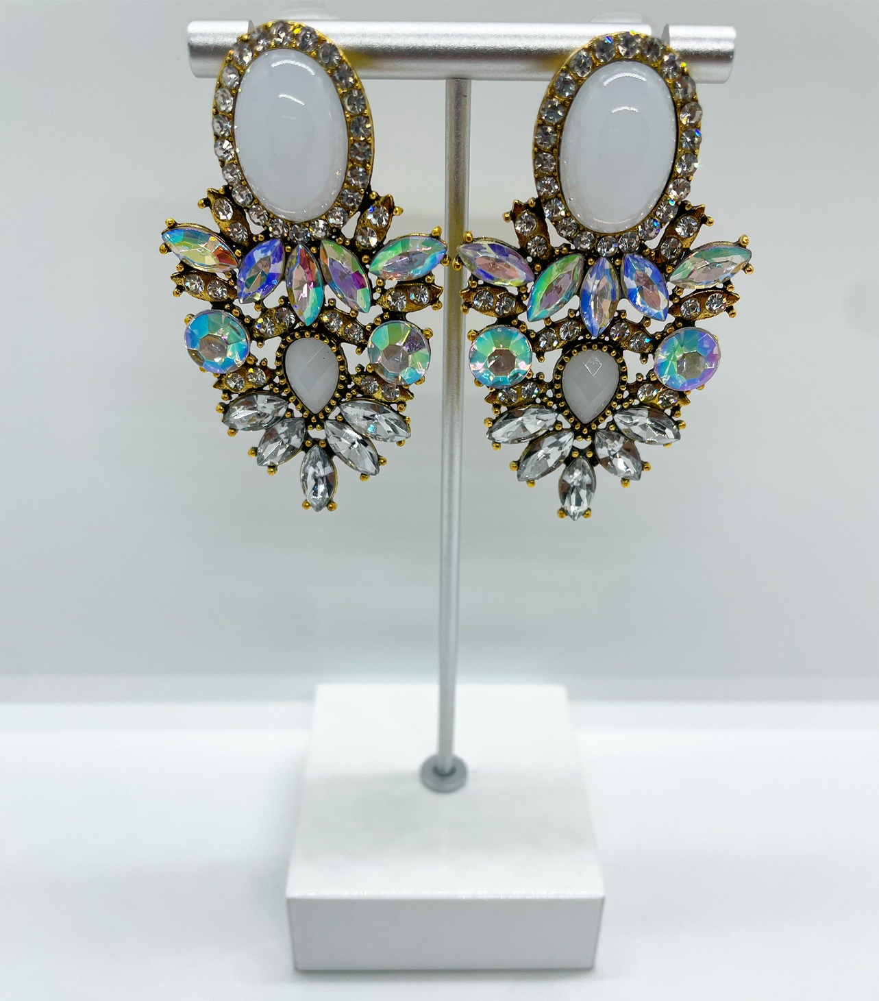 Bejeweled Fashion Statement Earrrings image indicator(3)