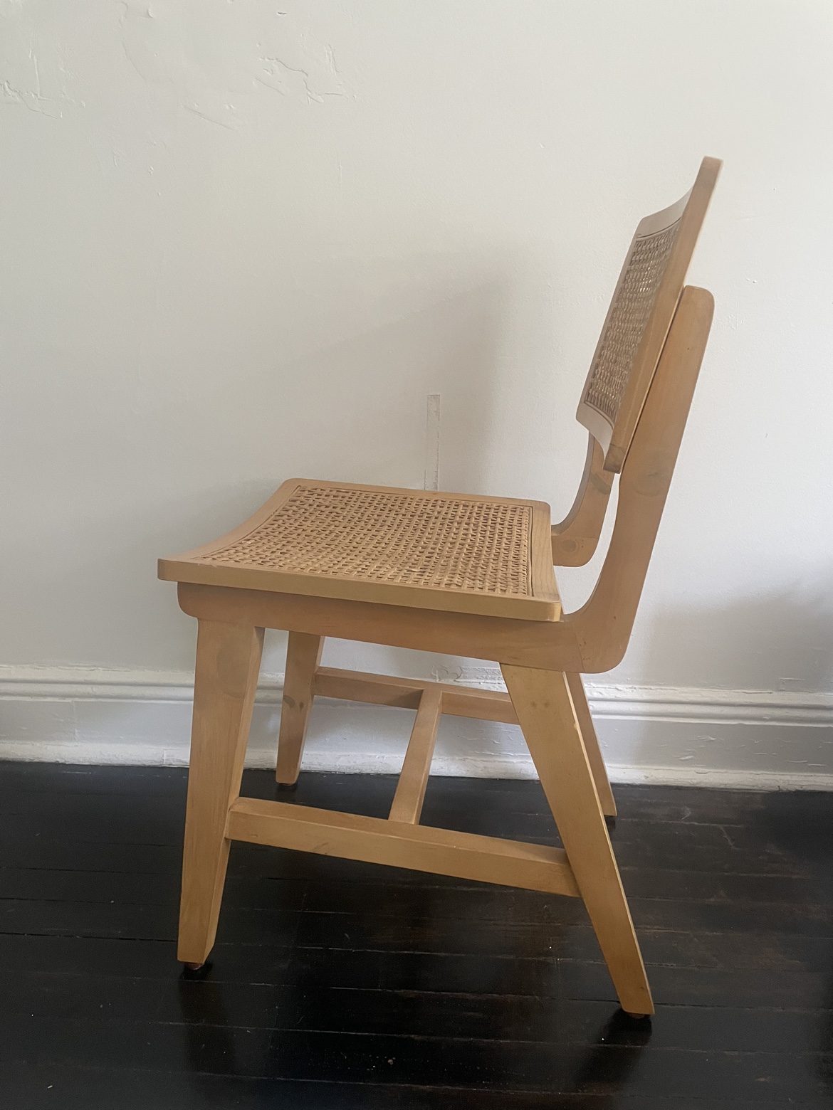 Wooden woven chair - photo 3