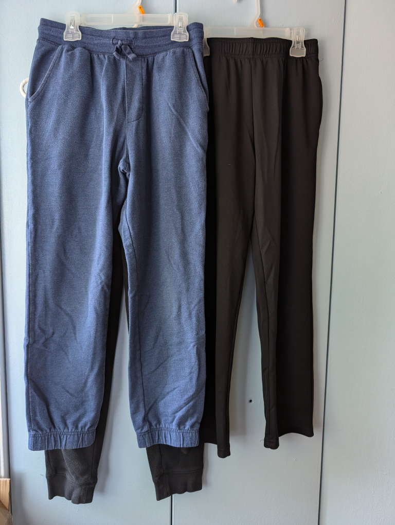 Pack of three boys pants size large (12-14) thumbnail