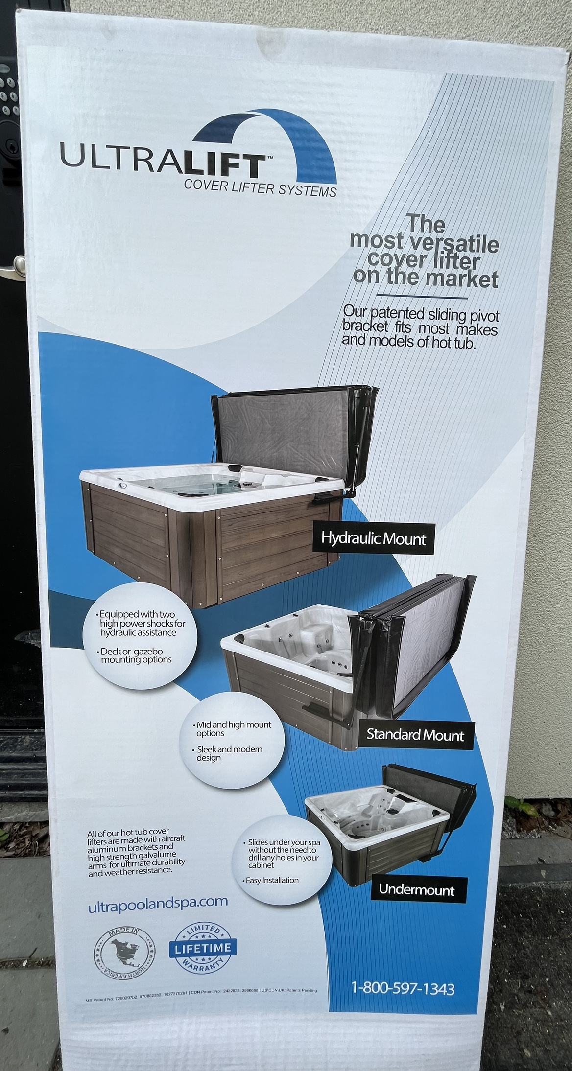 Ultralift cover lifter system new in box