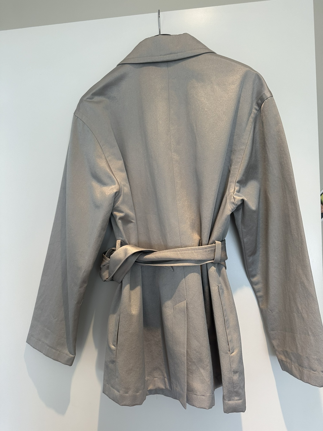 Silver cotton spring fall Jacket image indicator(2)