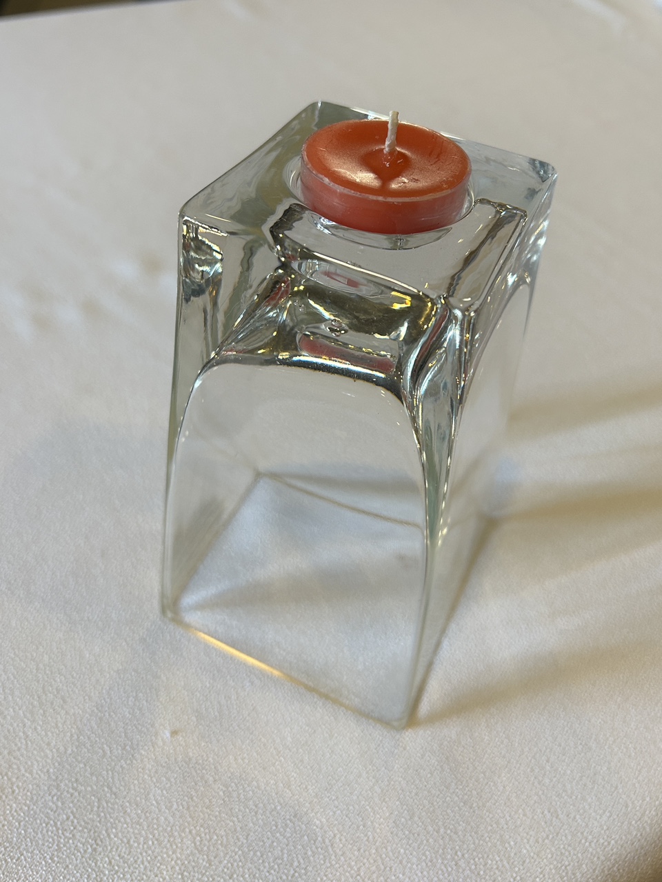 Glass vase/tea light holder #freecycle - photo 2