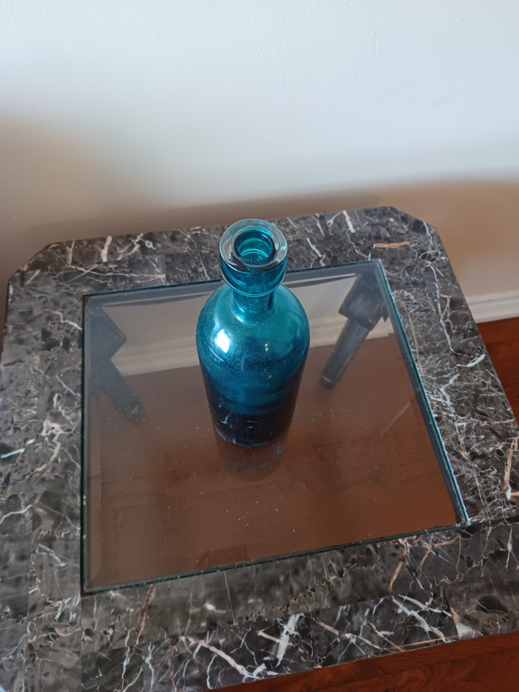 Blue Glass Vase - photo 2
