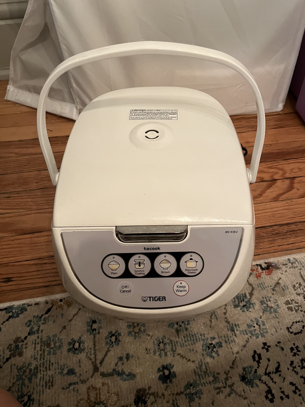 rice cooker (up to 10 cups of rice)