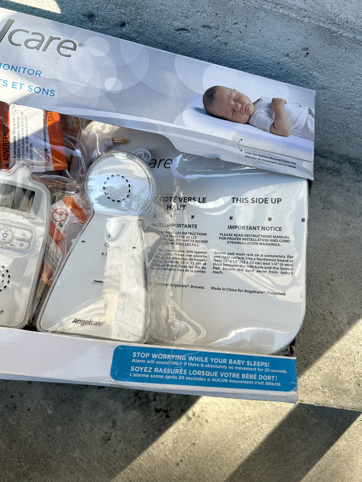 Baby Monitor Angel Care new in box unused image indicator(7)