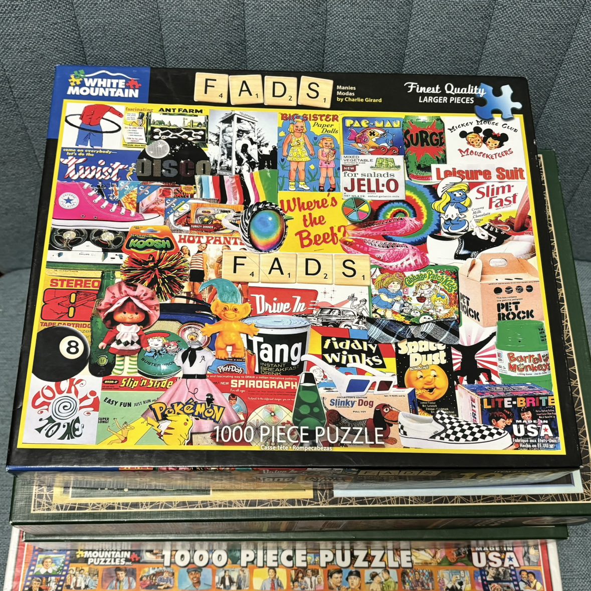 1000 piece puzzles - $10 each - photo 2