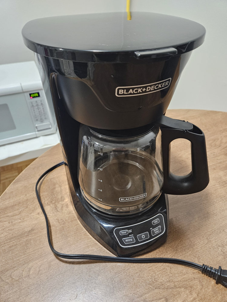 black decker coffee maker