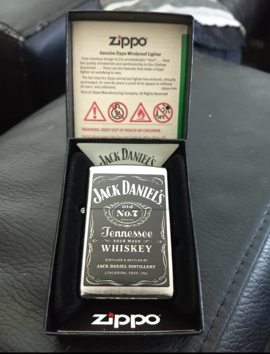 ZIPPO Lighter Jack Daniel's Label