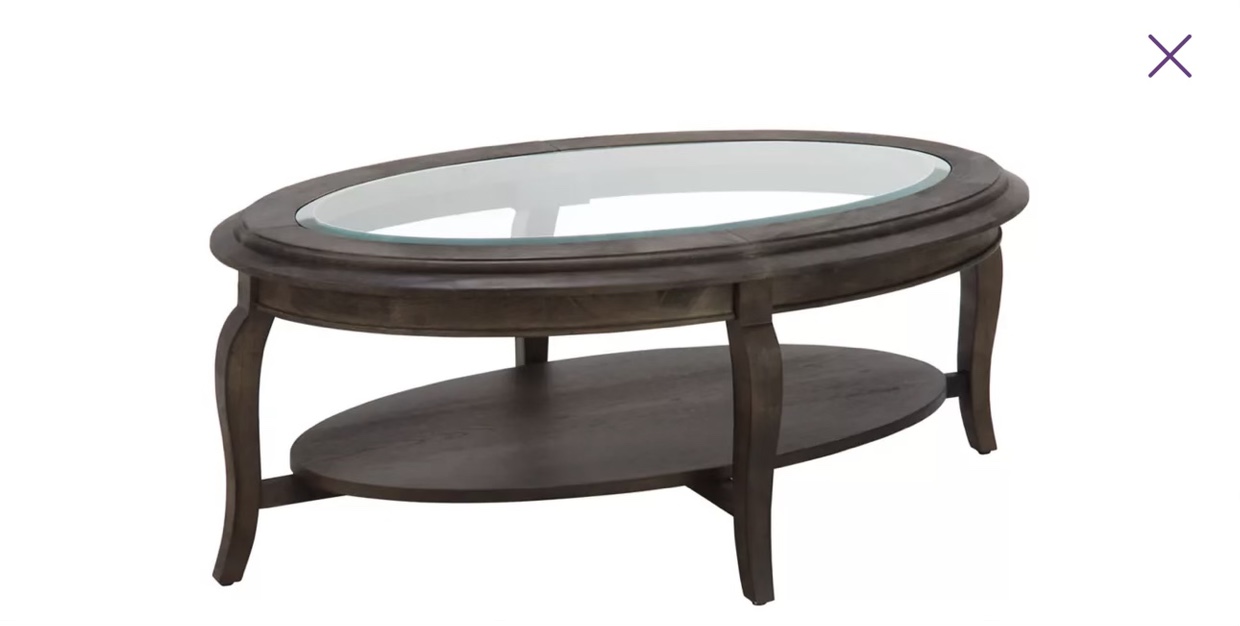 Renson Oval Cocktail Table - photo 3