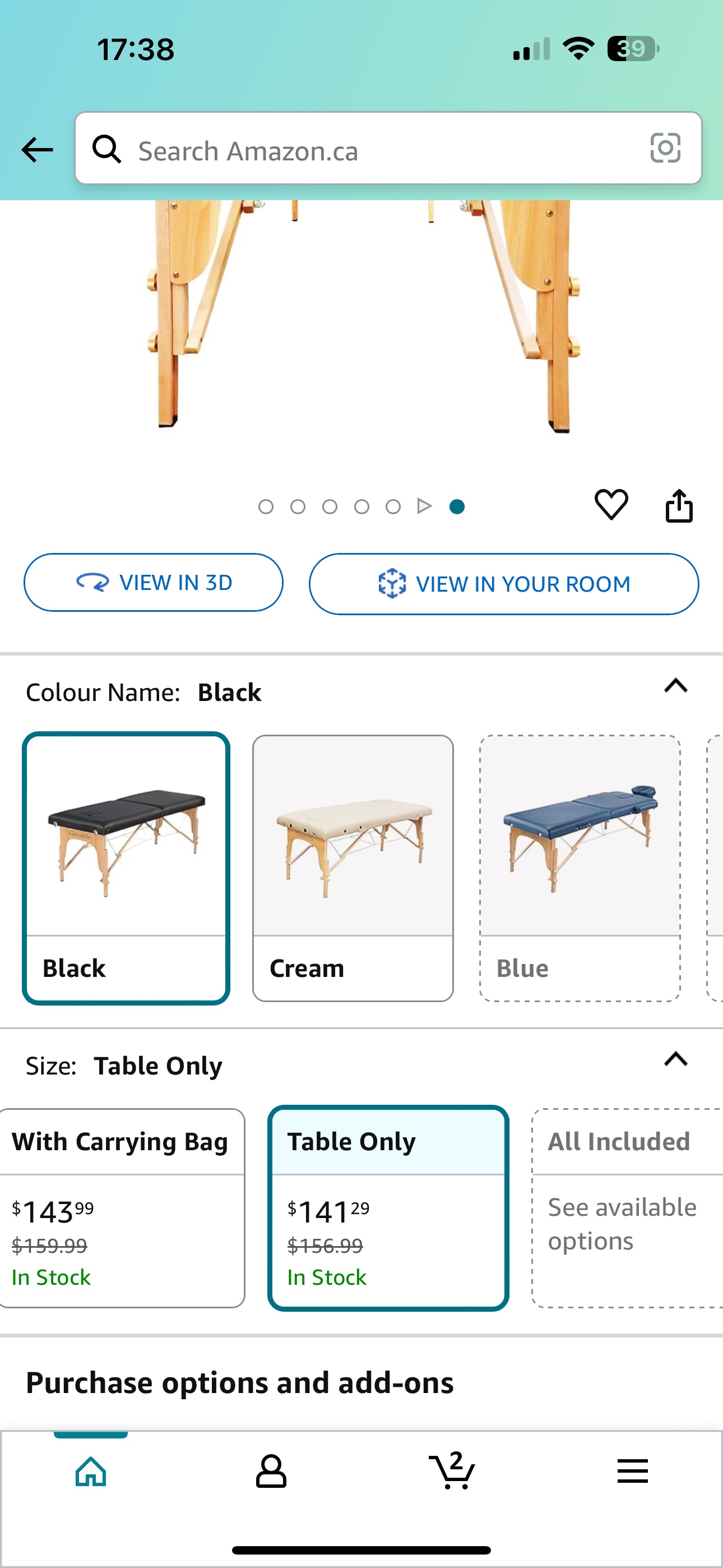 BRAND NEW!! Portable massage/ Lash Bed image indicator(6)