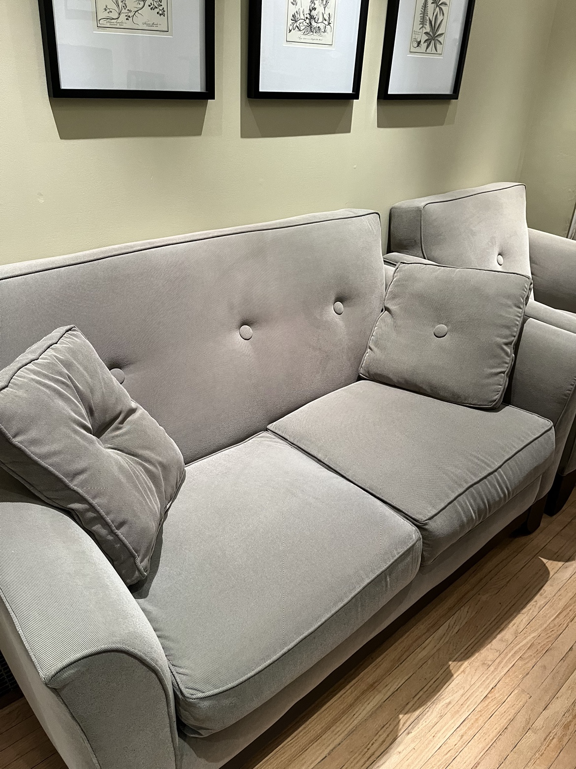 Berkeley love seat by Rowe thumbnail