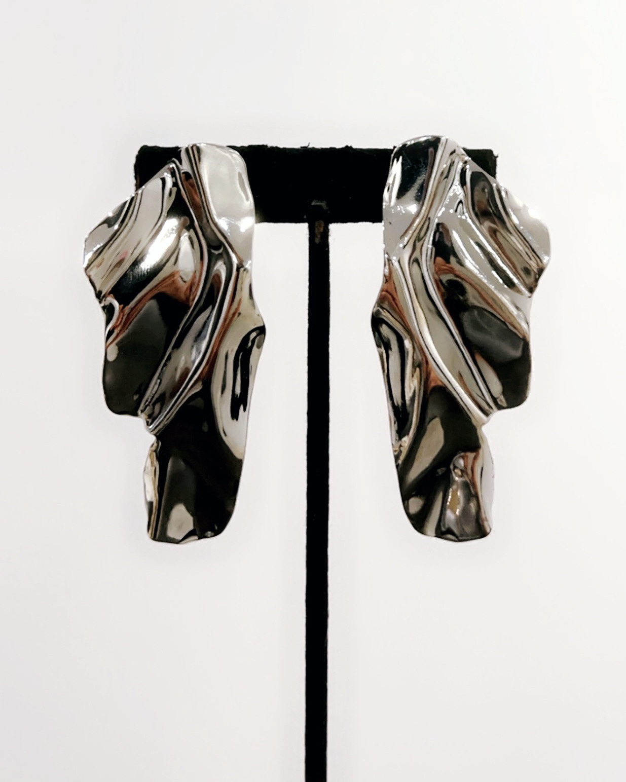 Gold and Silver Statement Fashion Earrings image indicator(2)