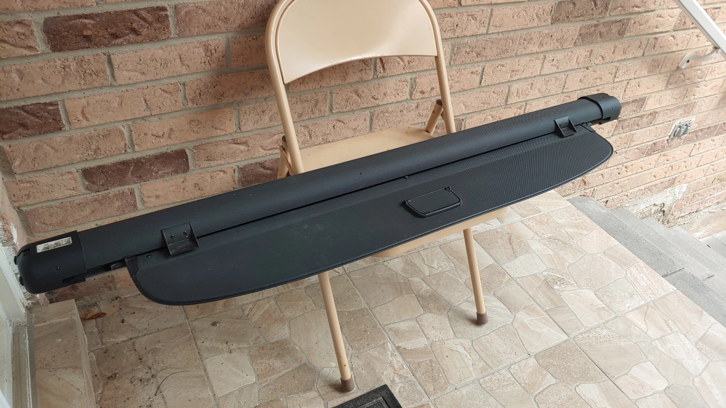 Audi Q7 Cargo Cover 2006-2015 with Rear Trunk Screen Shade image indicator(2)