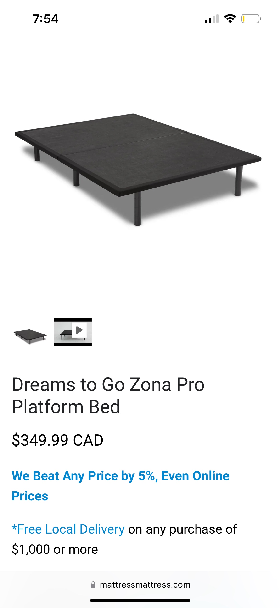 Double Bed Platform