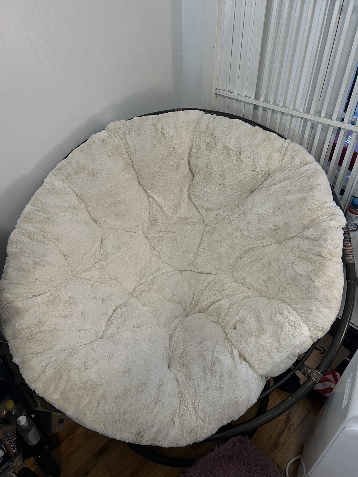 Cream Papasan Chair - photo 3