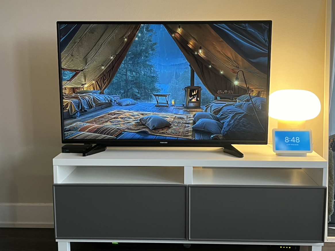 Toshiba 43” Internet TV image indicator(3)