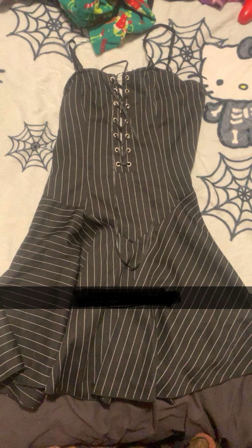 gothic dress stripped thumbnail