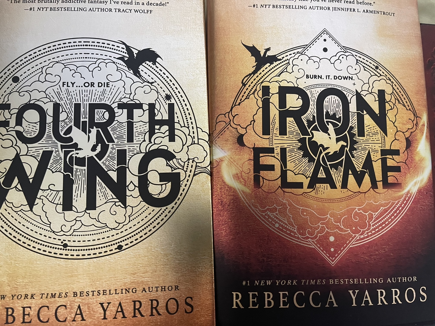 Fourth Wing & Iron Flame Hardcover thumbnail