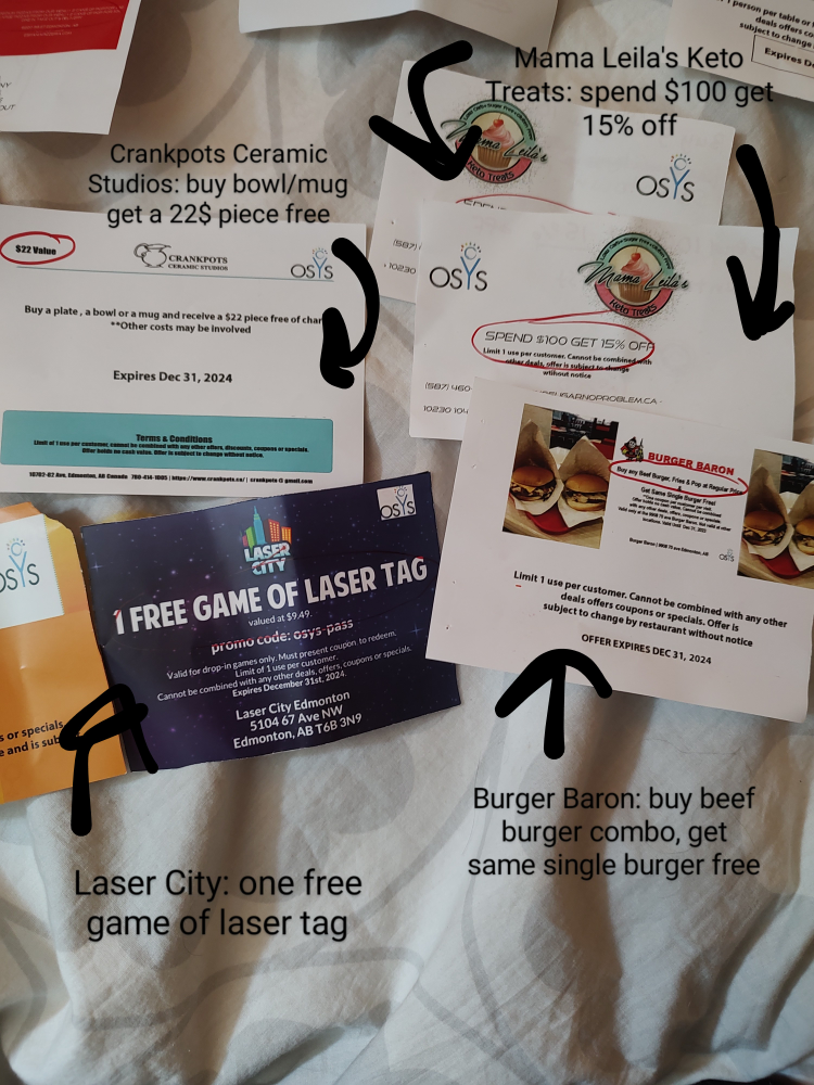 Various Coupons for Central Edmonton - photo 3